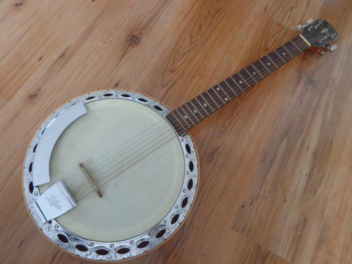 Höfner - - Zessnarige banjo - Duitsland, Muziek en Instrumenten, Blaasinstrumenten | Blokfluiten