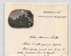Camille Flammarion - Lettre autographe signée à Monsieur, Nieuw