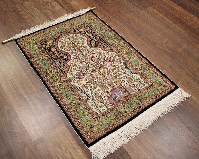 Originale Hereke pure zijde op zijde, in nieuwstaat. -, Huis en Inrichting, Stoffering | Tapijten en Vloerkleden