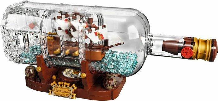 Lego Set - 21313 - Ideas (CUUSOO) - Ship in a Bottle Item, Kinderen en Baby's, Speelgoed | Duplo en Lego