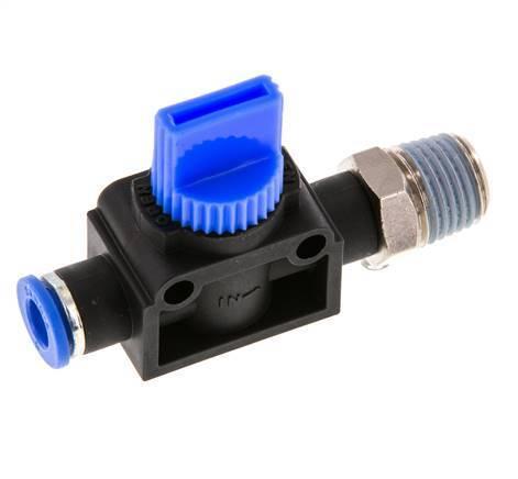 vanne manuelle darrêt à 3/2 voies 6 mm - R1/4, Doe-het-zelf en Bouw, Overige Doe-Het-Zelf en Bouw, Verzenden