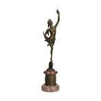sculptuur, Bachus - 48 cm - Brons, Marmer
