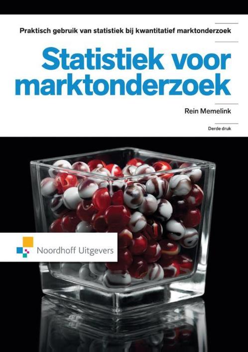 dropship Statistiek voor marktonderzoek / Vast Boek /, Boeken, Economie, Management en Marketing, Zo goed als nieuw, Verzenden