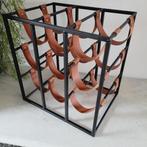 Audo Copenhagen - Arthur Umanoff - Wijnrek - MENU - Leder,, Antiek en Kunst