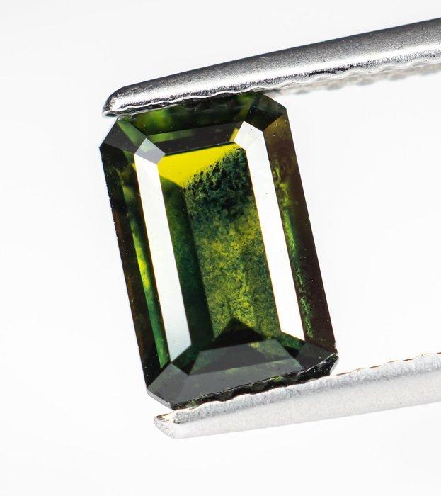 Zonder minimumprijs Saffier - 1.61 ct - Gem Report Antwerp, Handtassen en Accessoires, Edelstenen