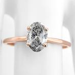 Zonder minimumprijs - Ring - 14 karaat Roségoud - 0.59ct.