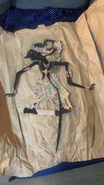 7 poppen Wayang Kulit - Indonesië & Thailand