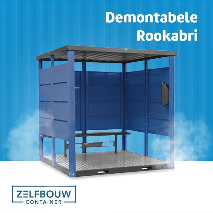 Demontabele rookabri te koop laagste prijs garantie!, Tuin en Terras, Overkappingen, Nieuw