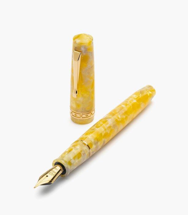 Radius 1934 - Radius 1934, Giallo sole Gold Trim - Stylo à, Verzamelen, Pennenverzamelingen