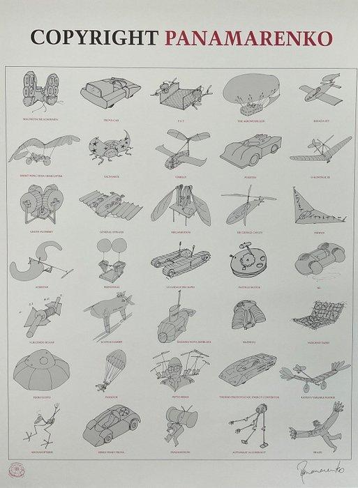 Panamarenko - Copyright - Jaren 2000, Antiquités & Art, Art | Dessins & Photographie