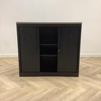 Tweedehands roldeurkast / archiefkast vv 2 legborden met, Huis en Inrichting, Kasten | Roldeurkasten en Archiefkasten, Gebruikt