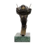 Sculpture, Ski Athlete - 19.7 cm - Bronze, Marbre, Antiek en Kunst