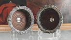 John & Thomas Settle - Flessenonderzetter (2) - .925 zilver, Antiek en Kunst