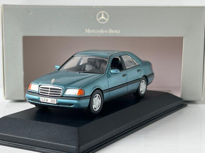 Minichamps 1:43 - Modelauto - Mercedes Benz - C class w202, Hobby en Vrije tijd, Modelauto's | 1:5 tot 1:12