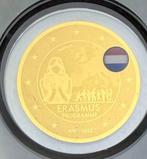 Tsjaad. 3000 Francs 2022 Erasmus (2 items) oro 1/500 Oz, Postzegels en Munten