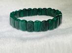 ***PAS DE RÉSERVE*** Bracelet élastique en malachite –, Collections, Minéraux & Fossiles