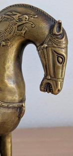 Prachtig beeld Tang ( style )paard - Bronze - Chine (Sans