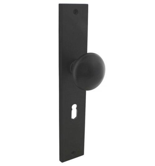 Intersteel knopschild 245x45mm SL56 antraciet grijs, Doe-het-zelf en Bouw, Hang- en Sluitwerk, Ophalen of Verzenden