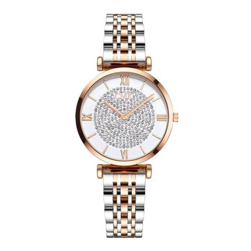 Dames Crystal Horloge - Anoloog Luxe Uurwerk voor Vrouwen, Handtassen en Accessoires, Smartwatches, Nieuw, Verzenden