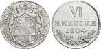 6 Kreuzer 1804 Baden-durlach Karl Friedrich 1738-1806, Postzegels en Munten, Munten | Europa | Niet-Euromunten, België, Verzenden