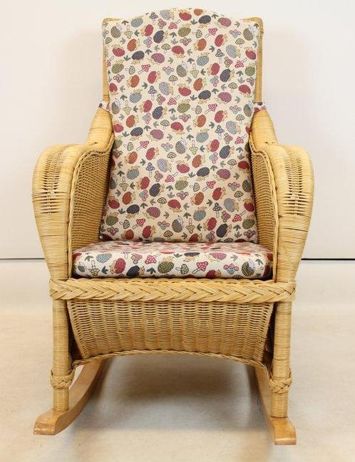 Chaise à bascule - Bambou, Antiek en Kunst, Curiosa en Brocante