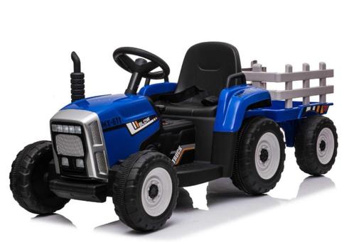 Kindertractor met aanhanger, 12V accutractor, met RC, NIEUW!, Enfants & Bébés, Jouets | Extérieur | Véhicules à batterie, Enlèvement ou Envoi