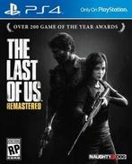 PlayStation 4 : The Last of Us Remastered (PS4), Zo goed als nieuw, Verzenden