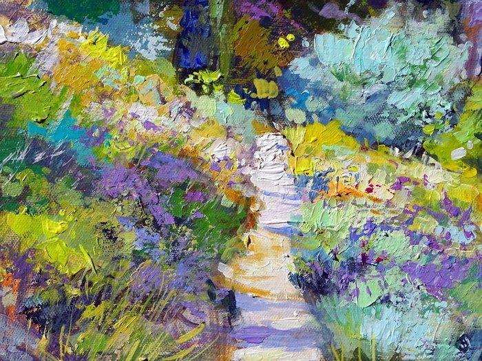 Claude Carvin (1956) - Parfums de provence, Antiek en Kunst, Kunst | Schilderijen | Klassiek