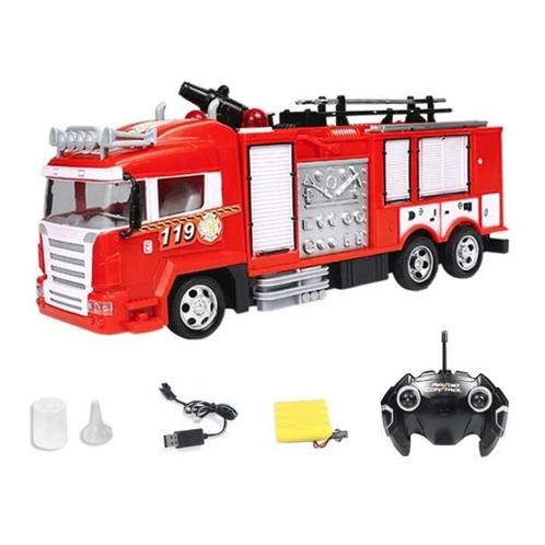 RC Brandweerwagen met Afstandsbediening - Bestuurbaar, Hobby en Vrije tijd, Modelbouw | Radiografisch | Overige, Nieuw, Verzenden