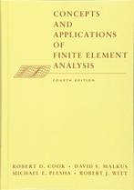 Concepts & Applications Finite Element 9780471356059, Gelezen, Robert D Cook, D.S. Malkus, Verzenden