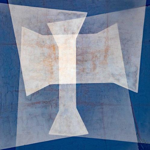 Ben Dauchez - Bauhaus Maroc #1 Bleu, Antiek en Kunst, Kunst | Schilderijen | Modern