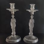 Baccarat - Kandelaar Classical Lady (2) - Glas, Antiek en Kunst