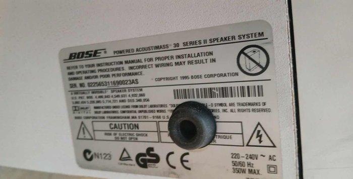 Bose - Powered Acoustimass 20 Series II Subwoofer, Audio, Tv en Foto, Radio's