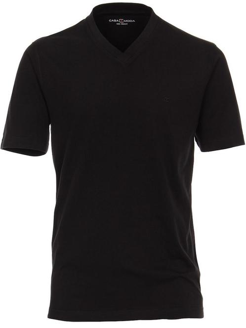 Casa Moda Basis T-shirt Katoen V-hals Zwart 2-Pack, Vêtements | Hommes, T-shirts, Envoi