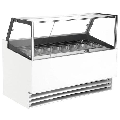 Schepijsvitrine | KOMODO | 189L | 6x 5L | -16°C/-18°C |, Zakelijke goederen, Horeca | Keukenapparatuur, Nieuw in verpakking, Verzenden