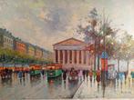 Antoine Blanchard (After) - Place de la Madeleine, Antiek en Kunst