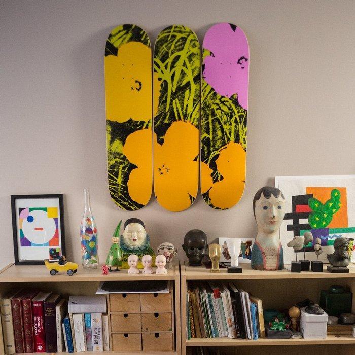 Andy Warhol (after) - Flowers - Lime/Orange, Antiek en Kunst, Kunst | Designobjecten