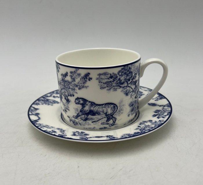 Dior - Dior - Tasse (2) - Toile de Jouy - Porcelaine, Antiek en Kunst, Curiosa en Brocante