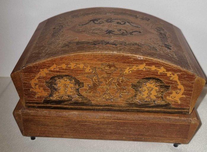 Muziekdoos - Zwitserland - 1940-1950 - Carillon Premiley, Antiek en Kunst, Curiosa en Brocante