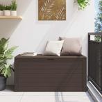 vidaXL Tuinbox 116x44x55 cm bruin, Tuin en Terras, Bergingen en Tuinkasten, Verzenden, Nieuw