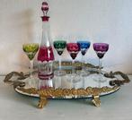 Val St Lambert - Verre à vin (6) - Cristal, Verre - Verre
