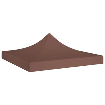 vidaXL Partytentdak 270 g/m² 3x3 m bruin, Verzenden
