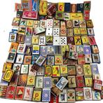 Luciferdoos (130) - Lot met +130 Portugese matchcases met de, Antiek en Kunst