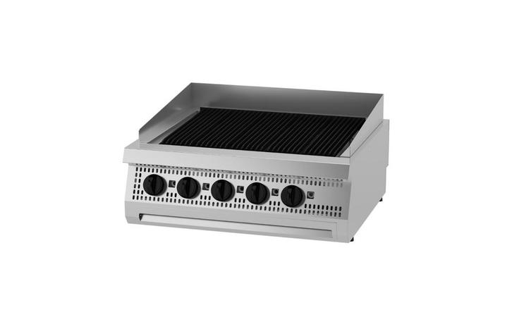 Heavy Duty chargrill - unité double - profondeur 70 cm - gaz, Zakelijke goederen, Horeca | Keukenapparatuur, Verzenden
