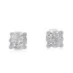 Boucles doreilles - 18 carats Or blanc -  0.80ct. tw., Handtassen en Accessoires, Nieuw