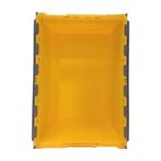 Distributiebak 600x400x320 mm Nestbaar Stapelbaar Geel met, Zakelijke goederen, Horeca | Overige, Ophalen of Verzenden