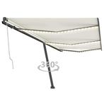 vidaXL Luifel automatisch met LED en windsensor 600x300 cm, Verzenden, Nieuw