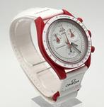 Omega x Swatch - MoonSwatch - Mission to Mars - Zonder, Handtassen en Accessoires, Horloges | Heren, Nieuw