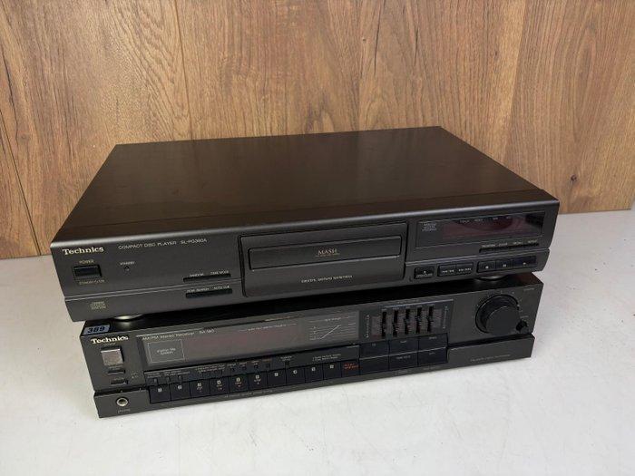 Technics - SA-160 Receiver + SL-PG380A CD Player Stereoset, TV, Hi-fi & Vidéo, Radios