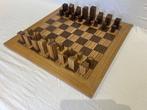 Schaakspel - Art Deco - Teak, wengé, zebrano, Antiek en Kunst